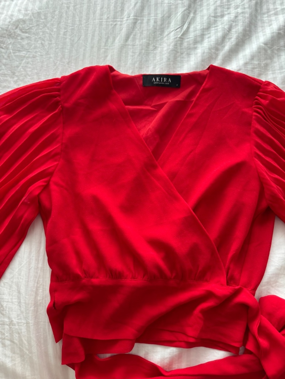 Akira Red Crop Top - Picture 4 of 7